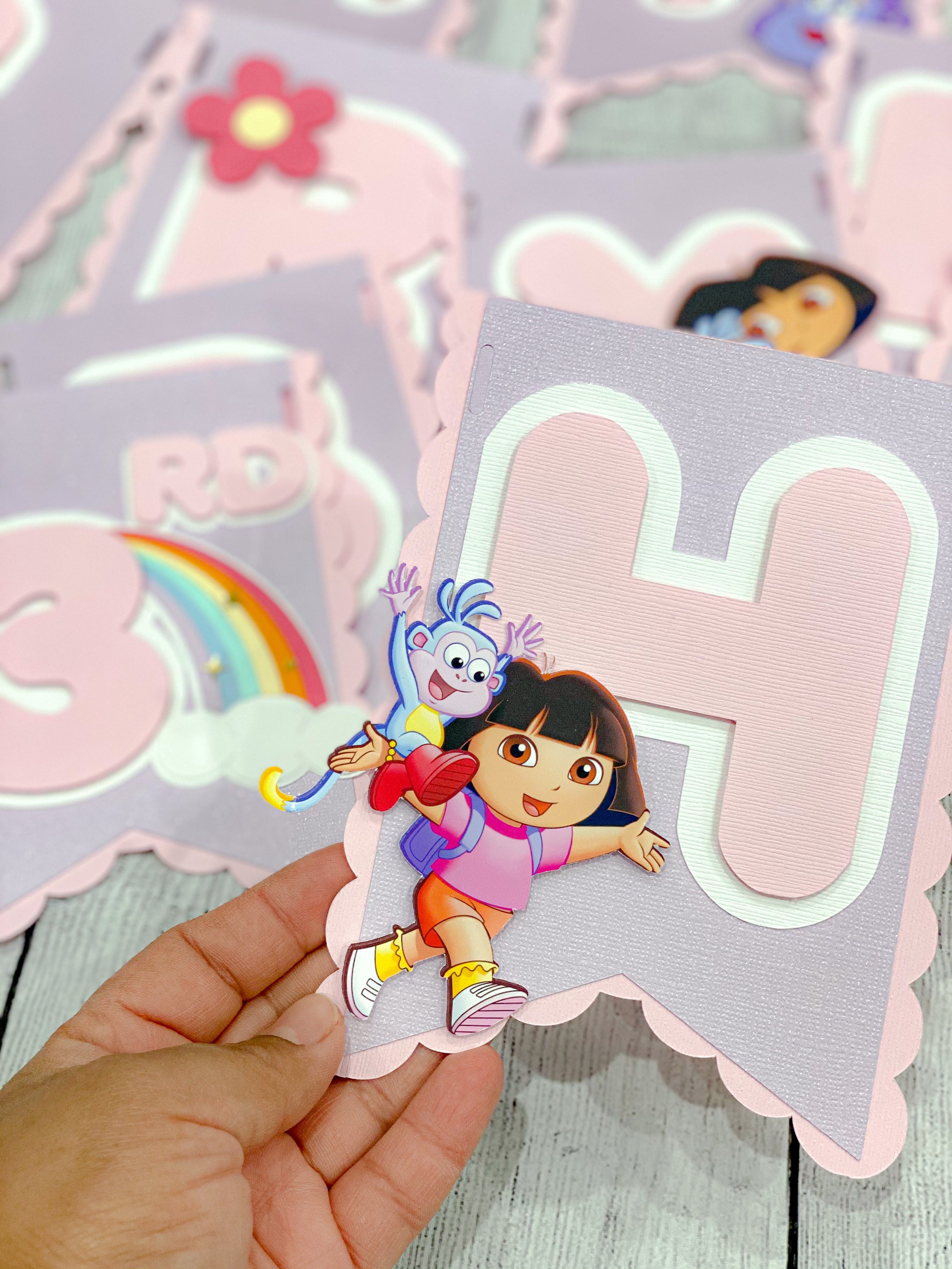 Dora the Explorer Banner - Custom Party Decorations at Calithemaker.com ...